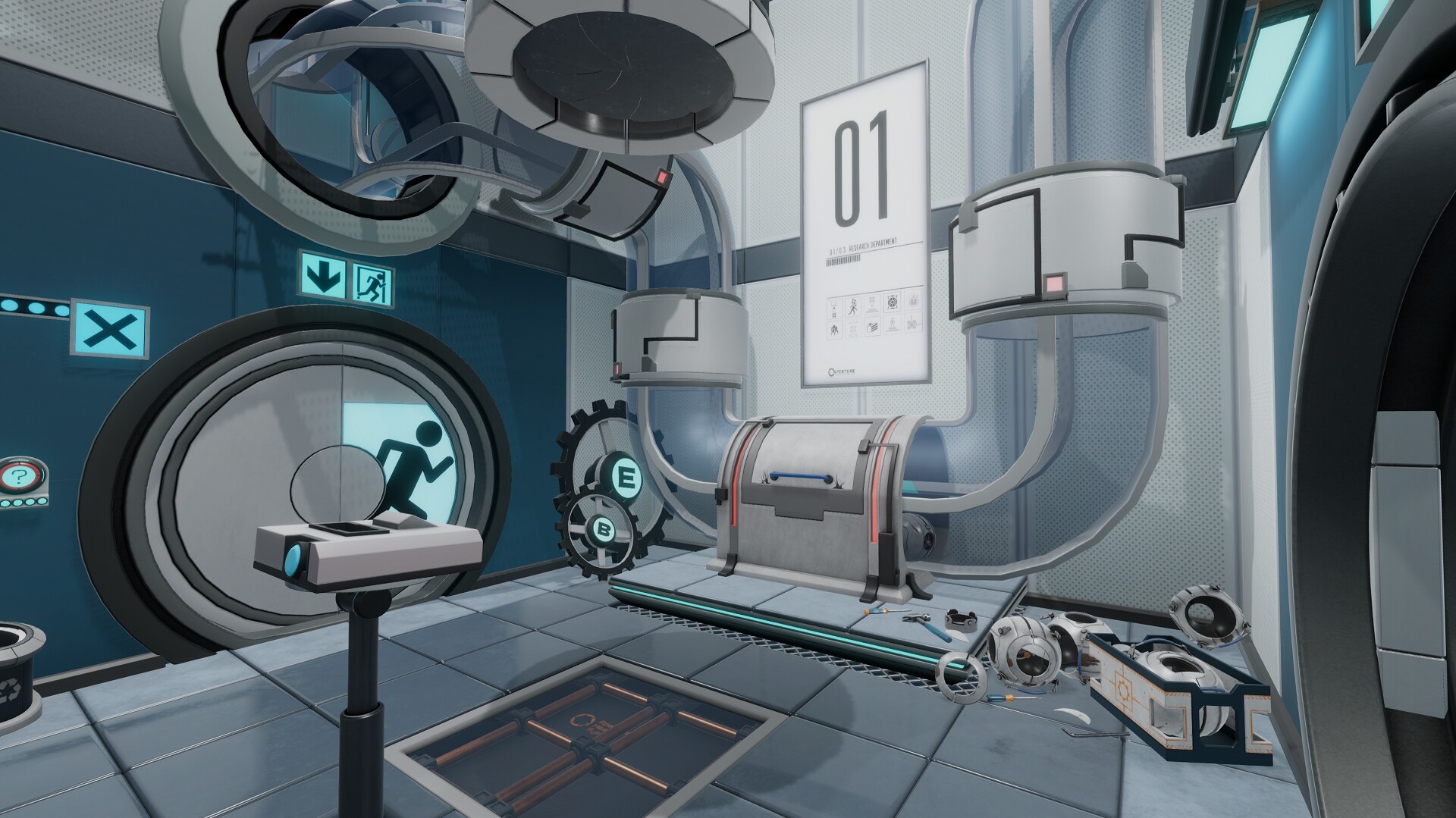 Escape Simulator: Portal Escape Chamber on Steam