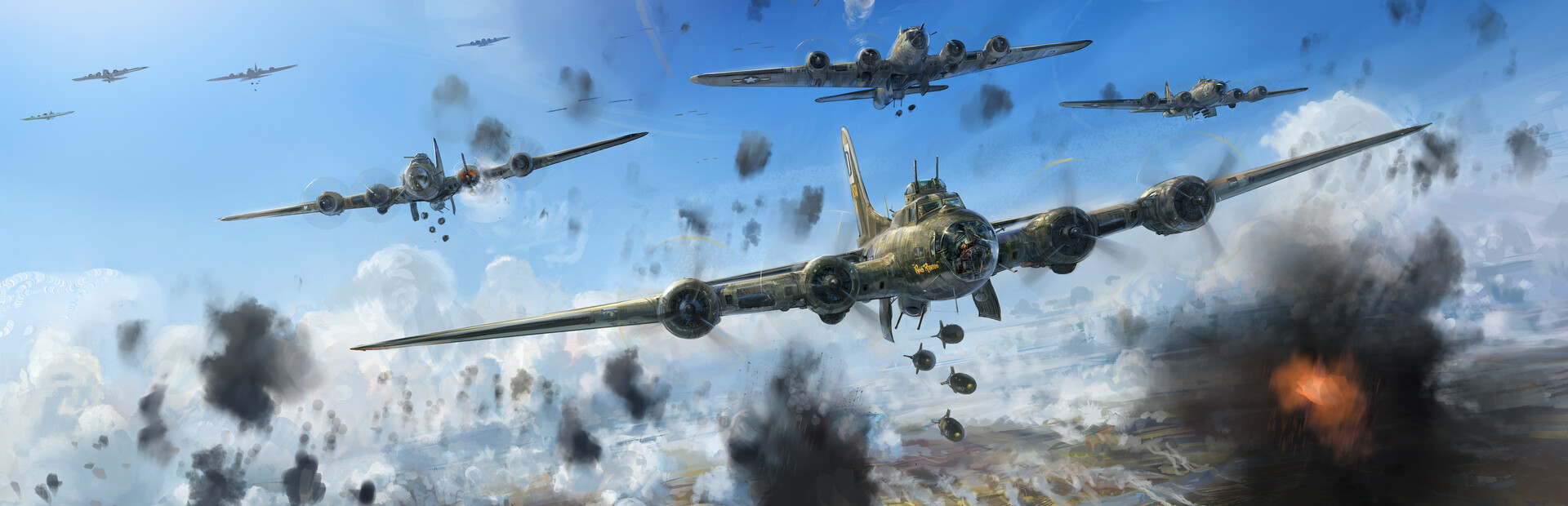 B 17 Flying Fortress The Mighty 8th Redux