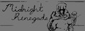 Midnight Renegade: Recollections