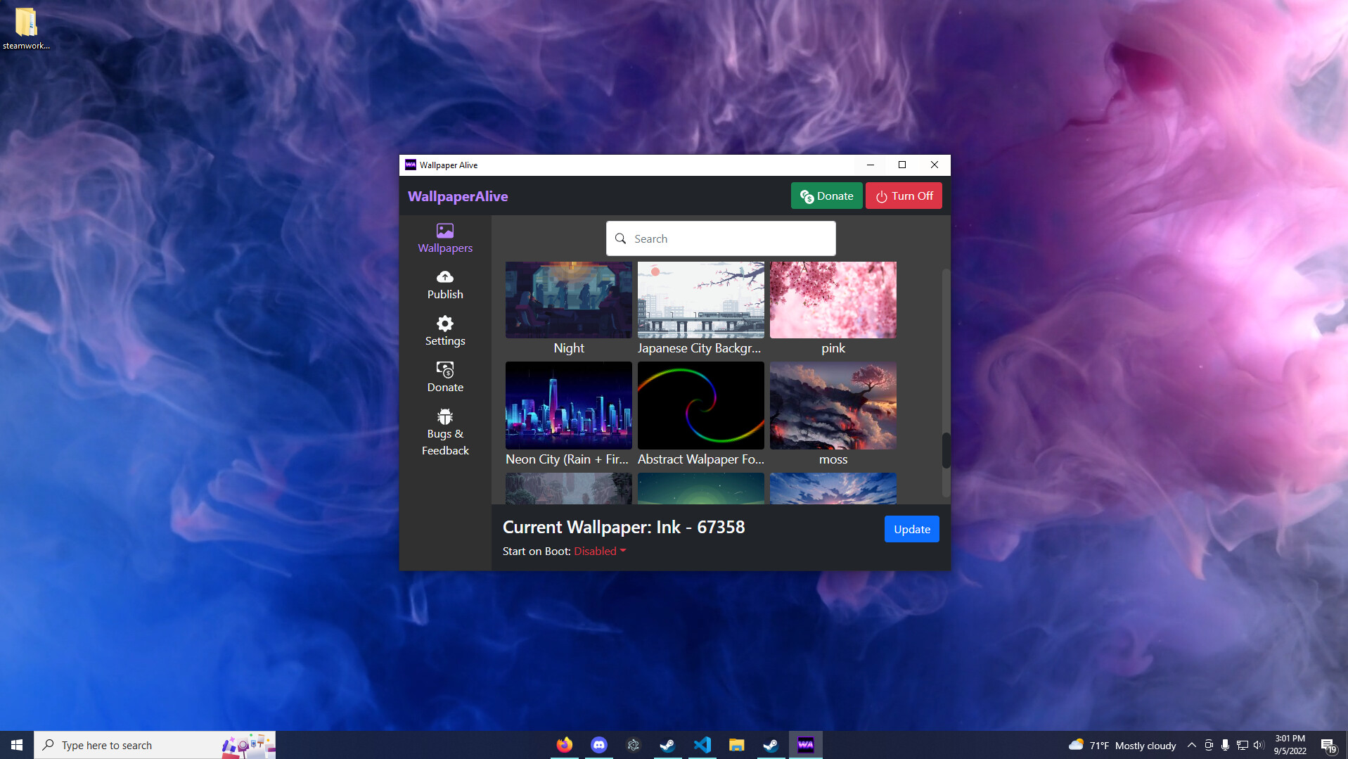 Wallpaper Alive Screenshots · SteamDB