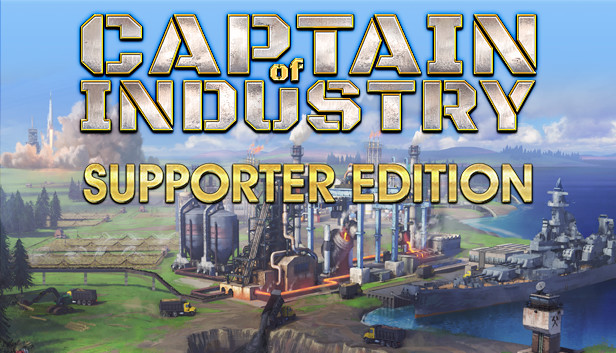 Captain of Industry - Supporter edition upgrade Steam capsule image
