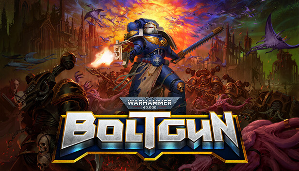 Save 10% on Warhammer 40,000: Boltgun on Steam