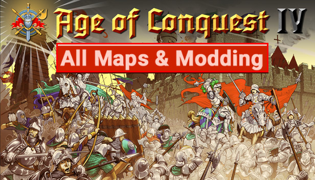 Age of Conquest IV - All Maps & Modding Steam capsule image