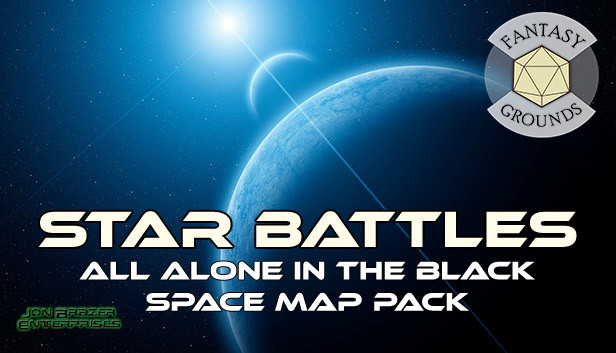 Fantasy Grounds - Star Battles: All Alone in the Black Space Map Pack Steam capsule image