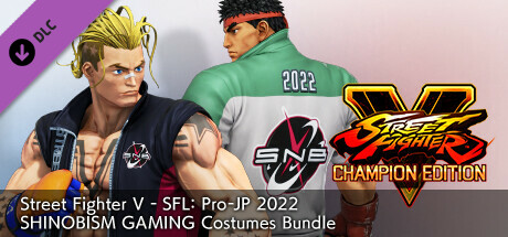Street Fighter V - SFL: Pro-JP 2022 SHINOBISM GAMING Costumes Bundle