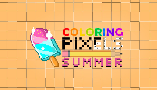 Coloring Pixels - Summer Pack Steam capsule image