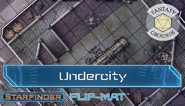 Starfinder RPG Flip-Mat-UNDERCITY 