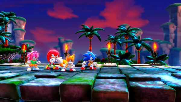 Fotos Do Slide do Jogo Sonic Superstars