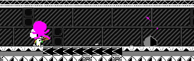 Unichrome: A 1-Bit Unicorn Adventure