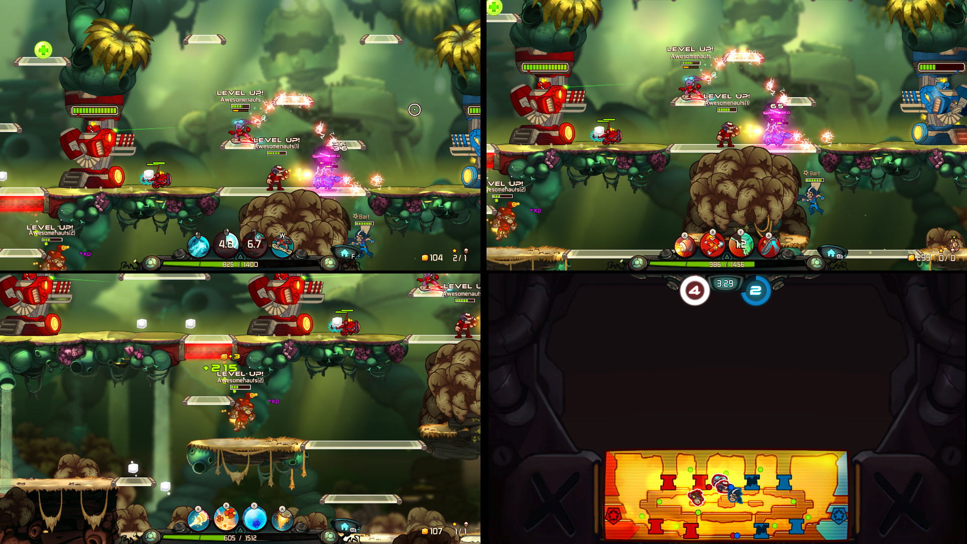 Awesomenauts The 2d Moba On Steam