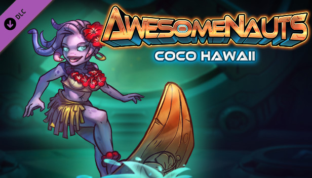 Awesomenauts - Coco Hawaii Skin Steam capsule image