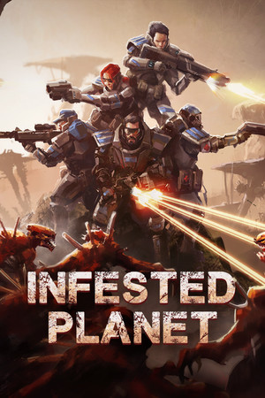 Infested Planet mobile game logo