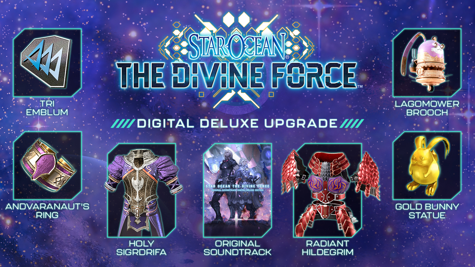 STAR OCEAN THE DIVINE FORCE DIGITAL DELUXE UPGRADE on Steam