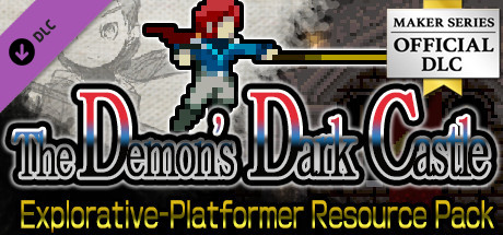 Pixel Game Maker MV - The Demon's Dark Castle: Explorative-Platformer Resource Pack Steam header image