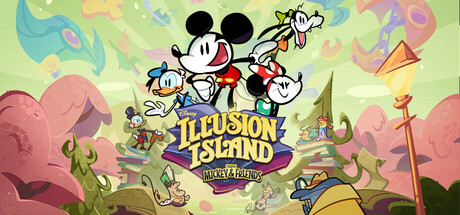 Disney Illusion Island Starring Mickey and Friends mobile game banner