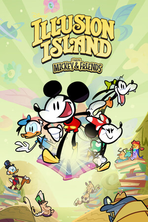 Disney Illusion Island Starring Mickey and Friends mobile game logo