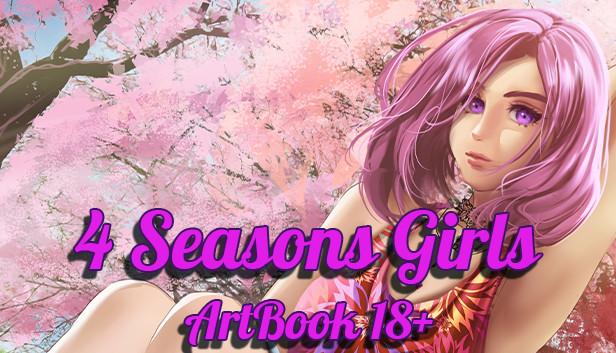 4 Seasons Girls - Artbook 18+ Steam capsule image