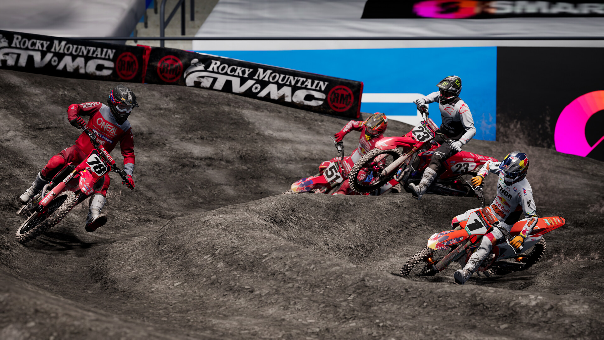 Huge ramp jump on Supercross 6 👀, Game: Monster Energy Supercross 6 , supercross 6