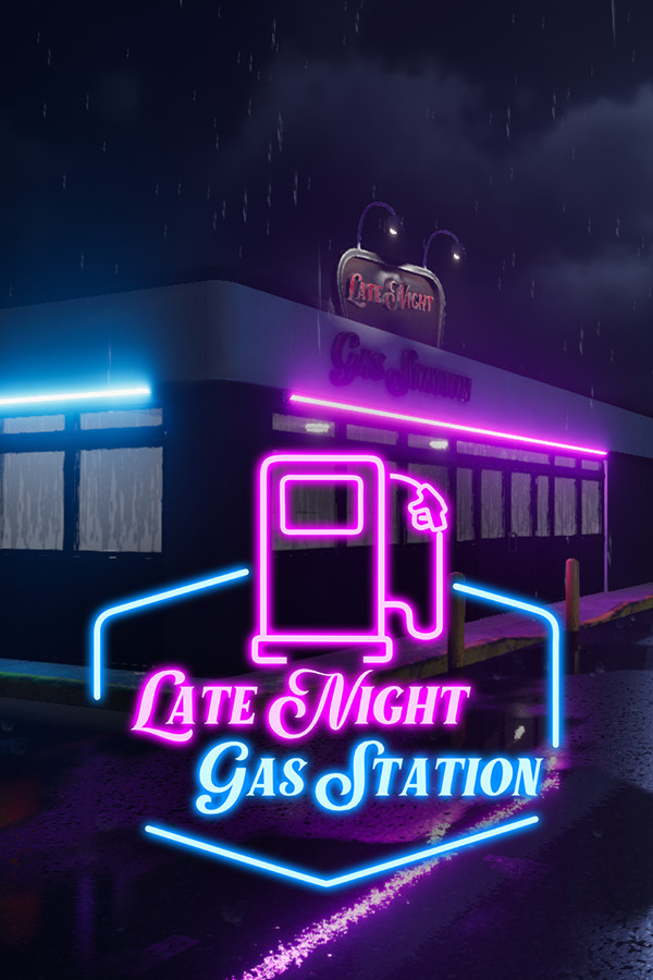 Late Night Gas Station