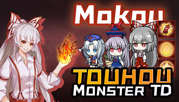 幻想乡妖怪塔防-藤原妹红扩展包-Touhou Monster TD~Mokou DLC Steam capsule image