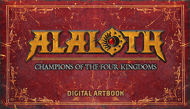 Alaloth: Champions of The Four Kingdoms - Digital Artbook Steam capsule image