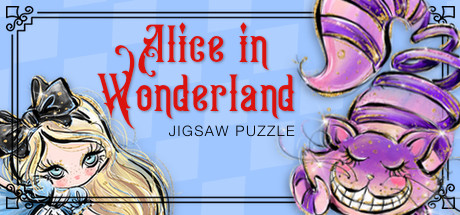 Alice in Wonderland Jigsaw Puzzle Cover Image