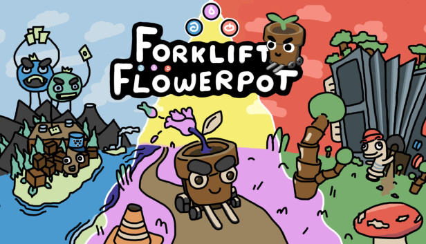 Forklift Flowerpot