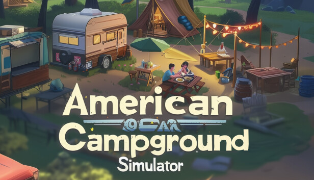 American Campground Simulator Steam capsule image