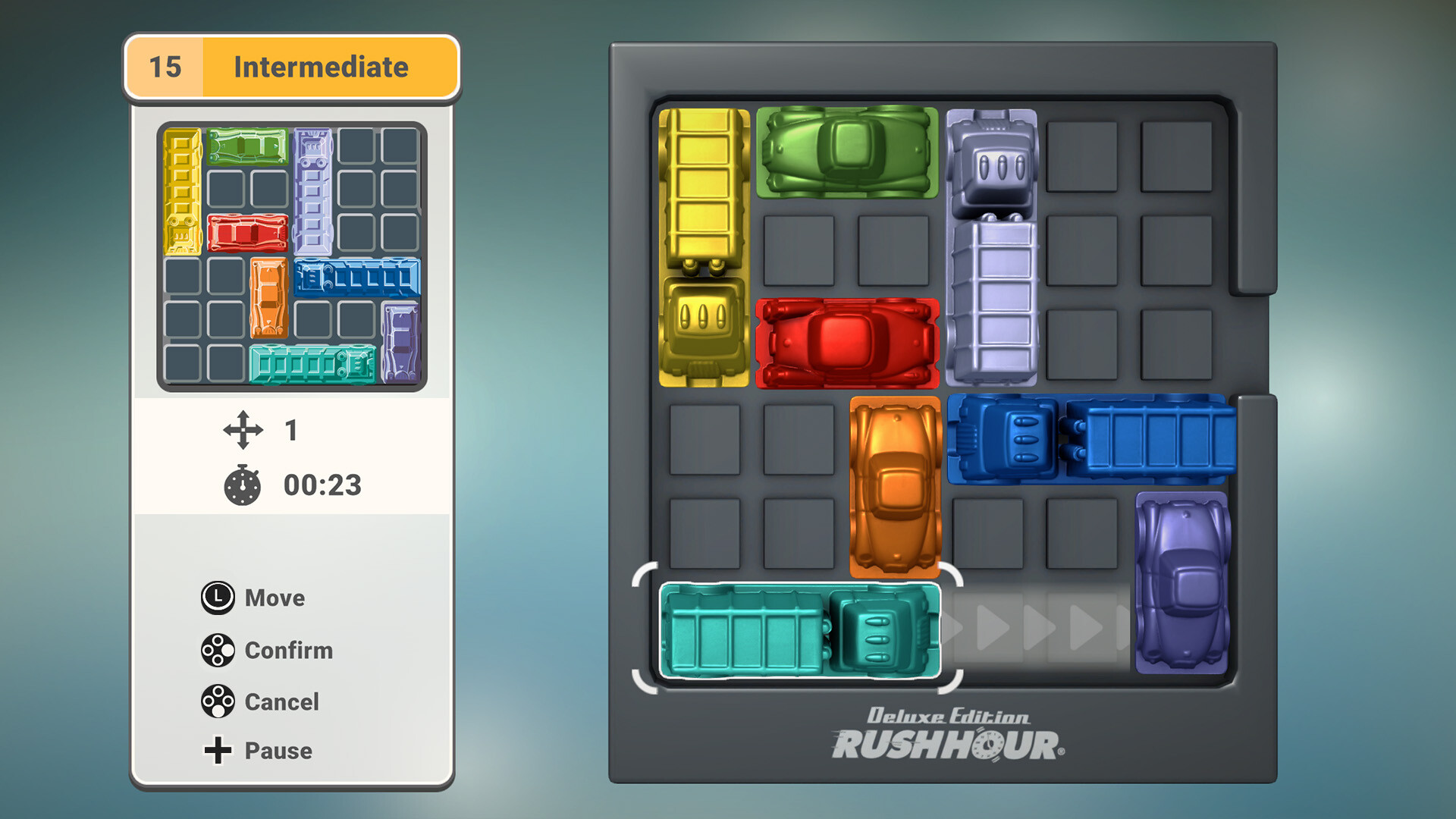 Thinkfun - Rush Hour Deluxe - Jeu de logique - C…