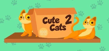 1001 Jigsaw. Cute Cats 2 Cover Image