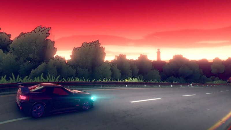 First look at Inertial Drift: Twilight Rivals Edition's new cars and retro  soundtrack