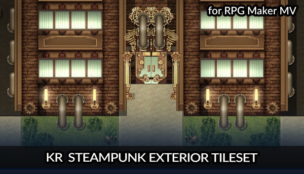 RPG Maker MV - KR Steampunk Exterior Tileset on Steam