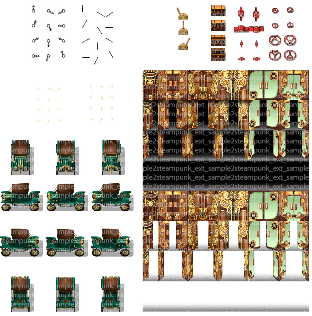 RPG Maker MV - KR Steampunk Exterior Tileset on Steam