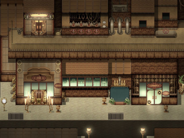 RPG Maker MV - KR Steampunk Exterior Tileset on Steam