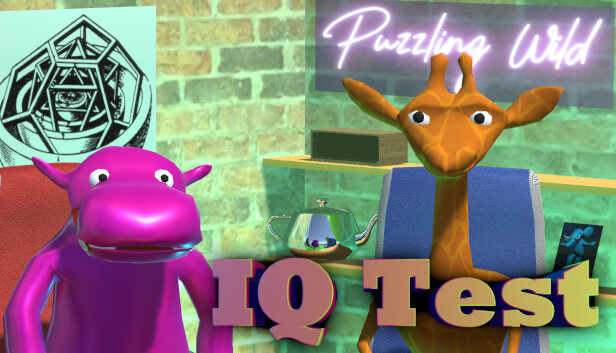 Puzzling Wild IQ Test Steam capsule image