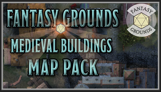 Fantasy Grounds - FG Medieval Buildings Map Pack Steam capsule image