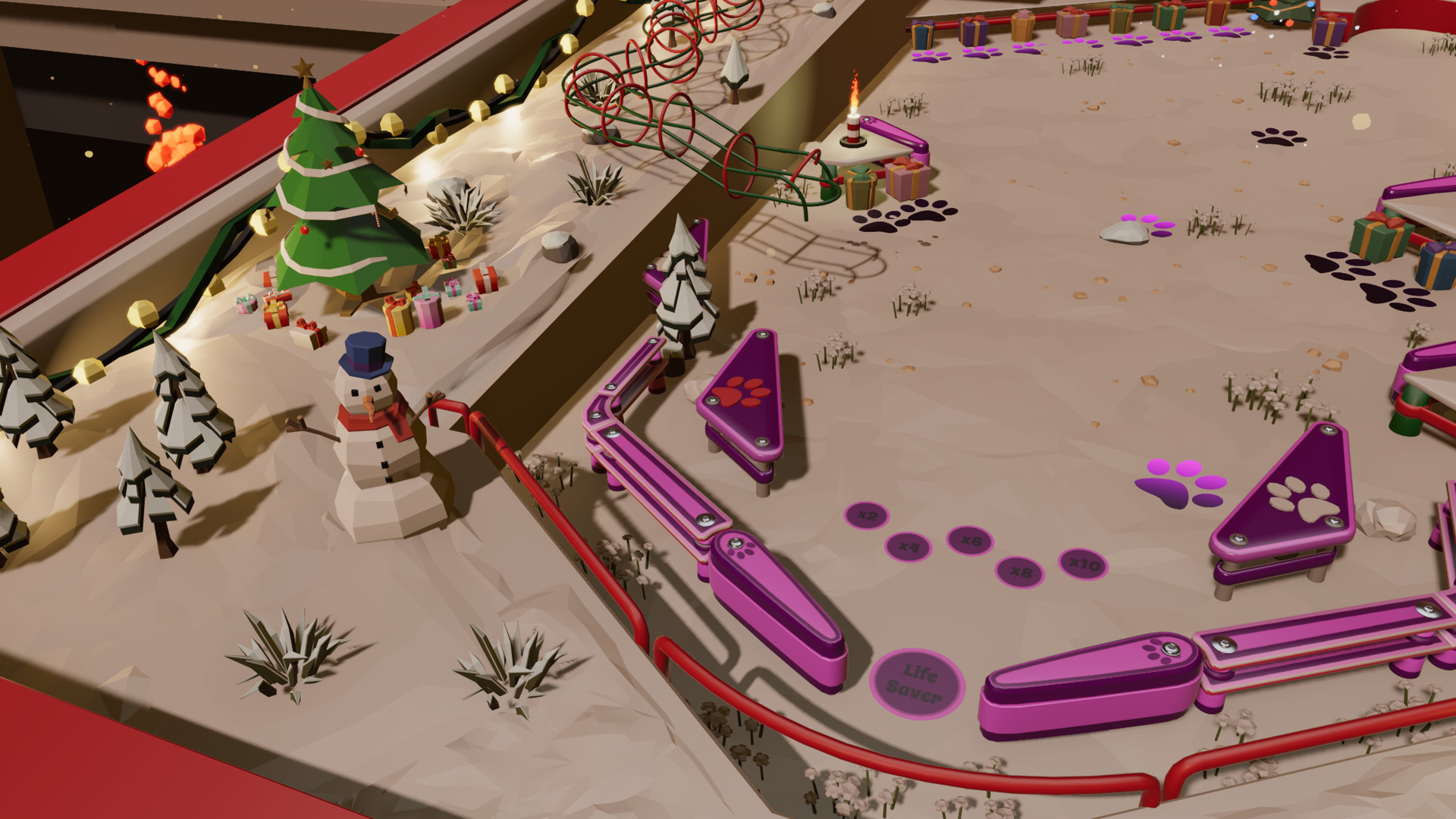 Roxy Raccoon's Pinball Panic - Christmas Carnage on Steam