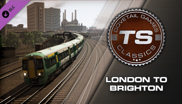 Train Simulator: London to Brighton Route Add-On Steam capsule image