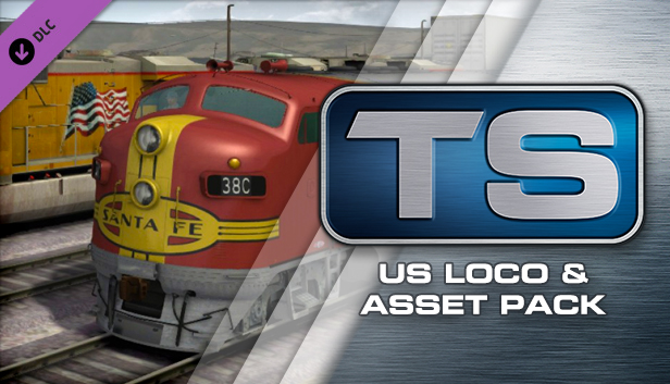 Train Simulator: US Loco & Asset Pack Steam capsule image