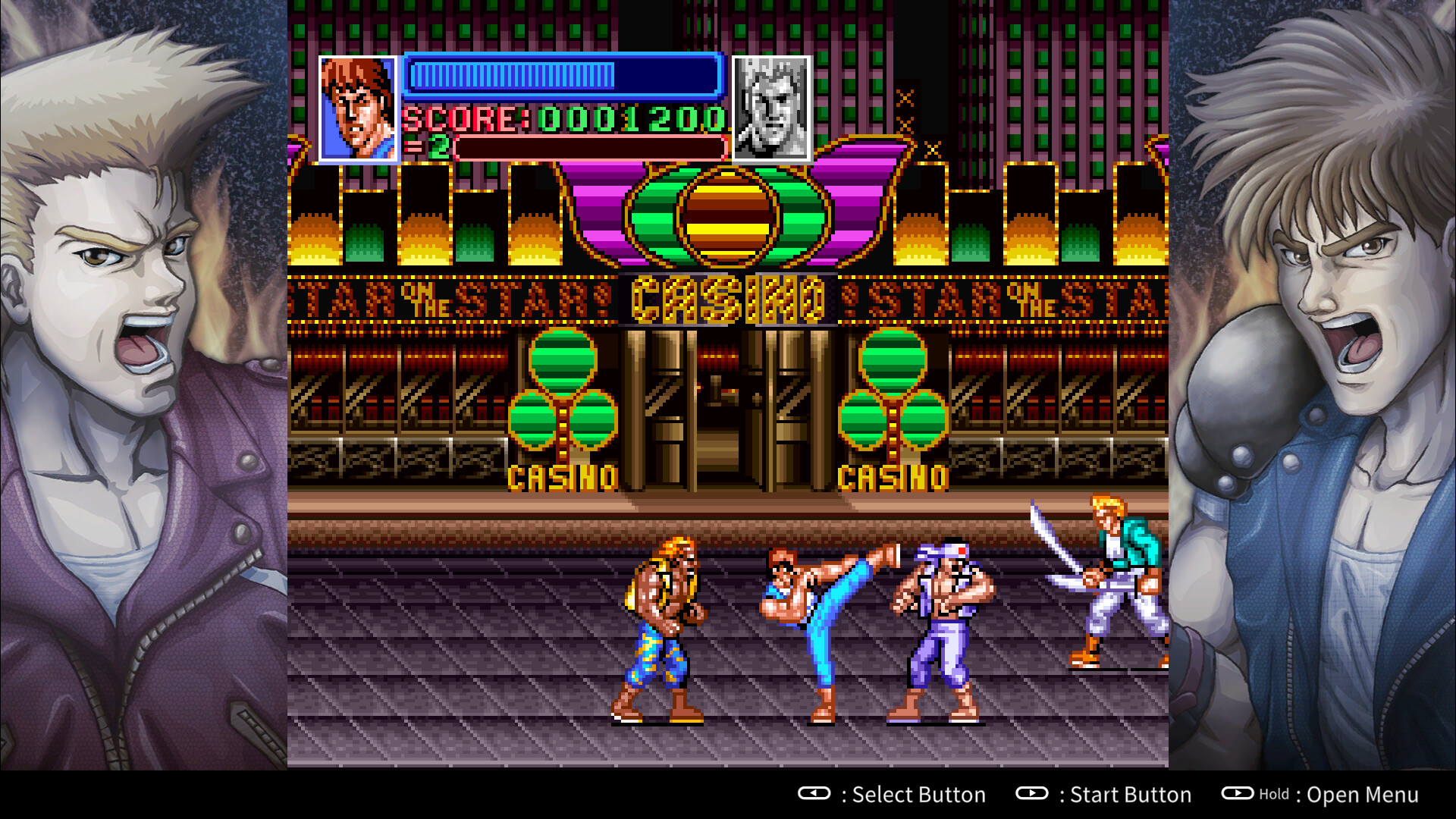 Super Double Dragon (SNES) - online game