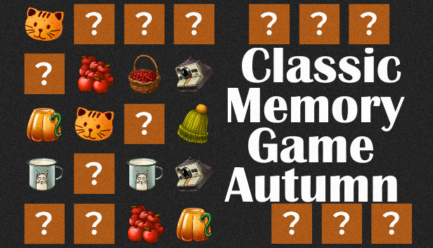 Classic Memory Game - Autumn Steam capsule image