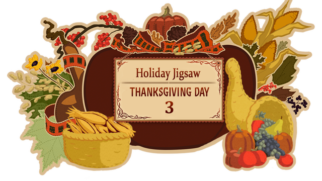 Holiday Jigsaw Thanksgiving Day 3