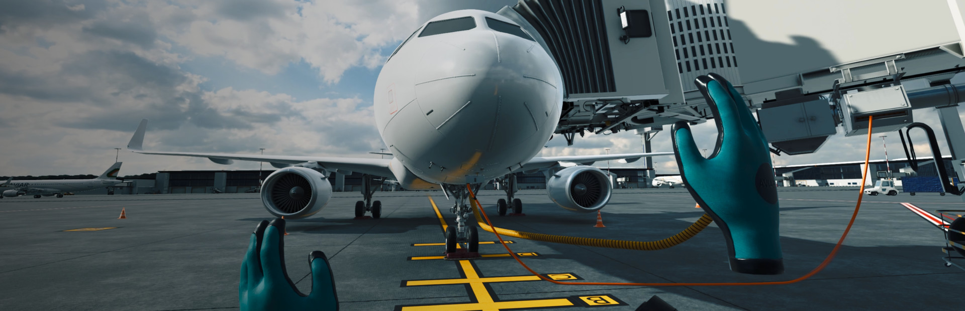 Airport Ground Handling Simulator Vr