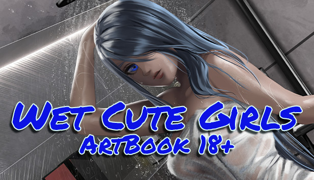 Wet Cute Girls - Artbook 18+ Steam capsule image