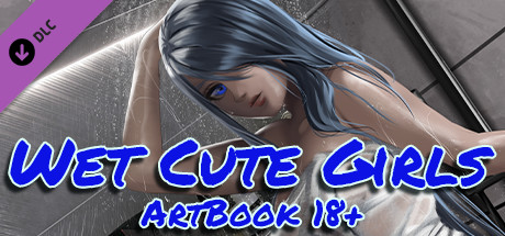Wet Cute Girls - Artbook 18+ Steam header image