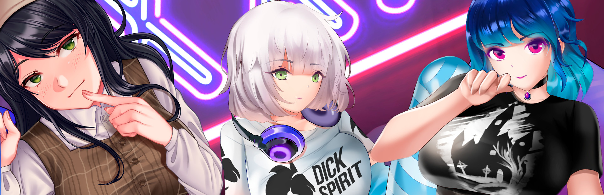 Gamer Girls Futanari