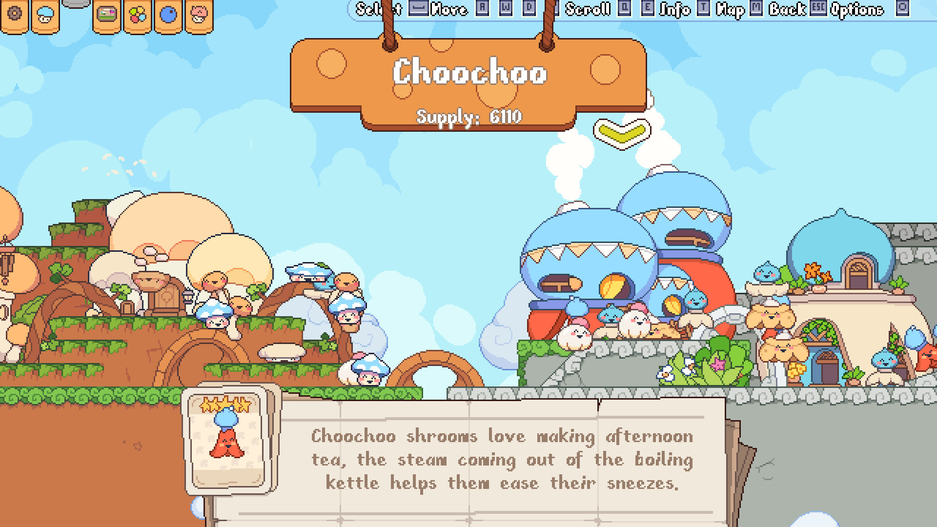 Indie Game Lover March of Shrooms