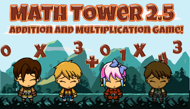 Add and Multiply, Math Tower 2 Steam capsule image