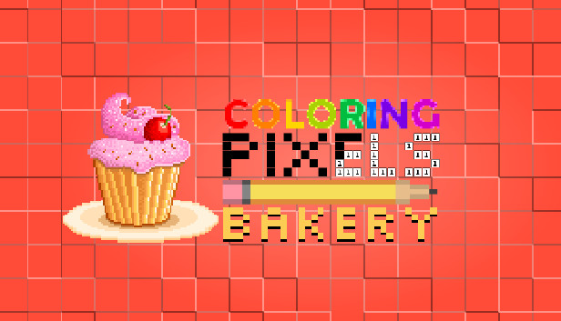 Coloring Pixels - Bakery Pack Steam capsule image