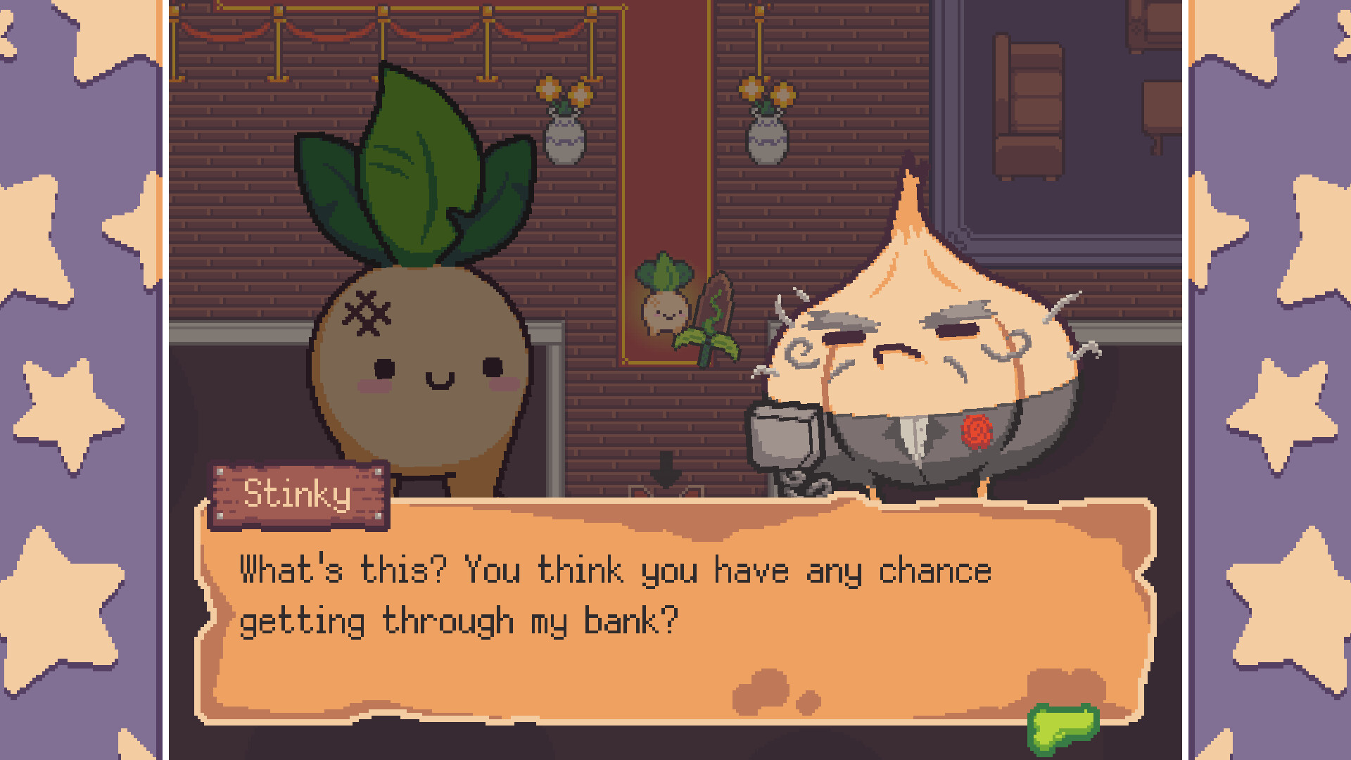 Indie Game Lover Turnip Boy Robs a Bank